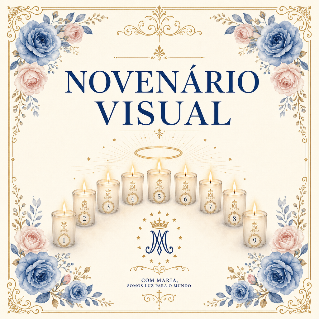Capa do bônus Novenário Visual