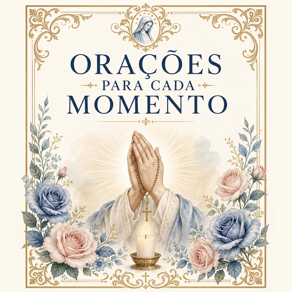 Capa do bônus Orações para Cada Momento